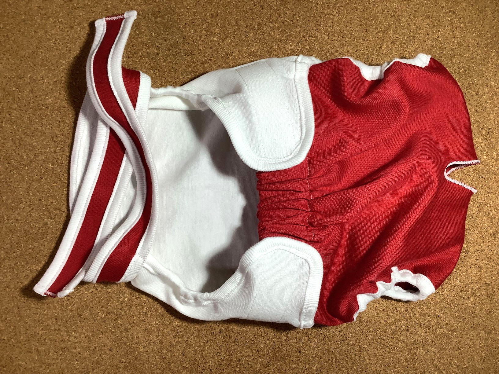 猫用スタンダード　あか×白　パンツタイプ　お試し♪♪